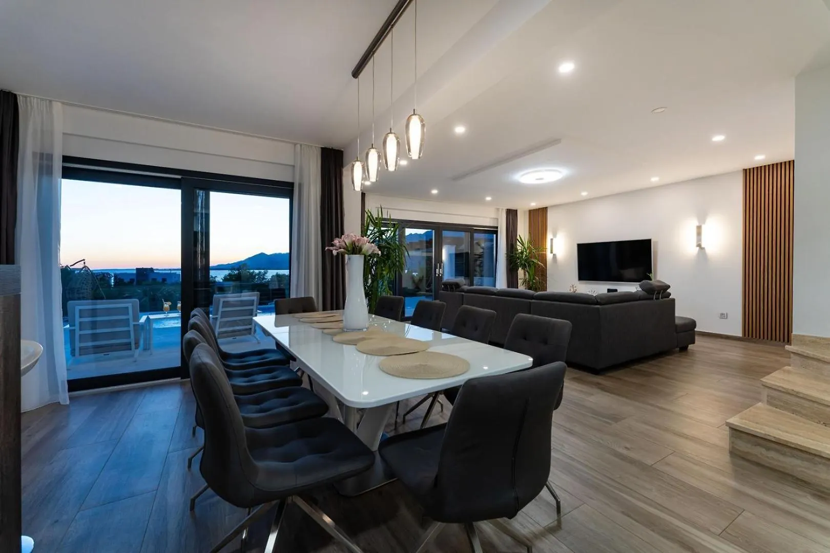 Luxury Villa Wonder Heated Pool 32 M2 Sea View Масленица Хорватия